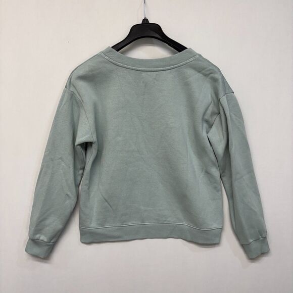 Pact Women Organic Cotton Pullover Sweatshirt Size Medium V-Neck D045 -15 - Picture 12 of 16